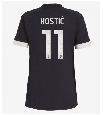 Juventus Filip Kostic #11 Tercera Equipación Mujer 2023-24 Manga Corta